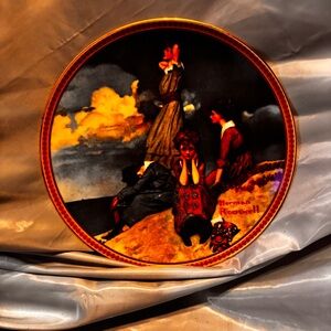 Norman Rockwell China Plate from “Rediscovered Women” series